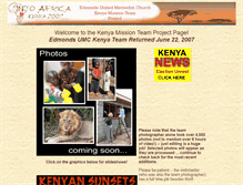 Tablet Screenshot of kenya2007.chauglie.com