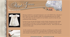Desktop Screenshot of angelgowns.chauglie.com